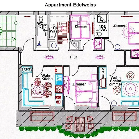 Haus Bergheim アパート ラムサウ・イム・ツィラータール